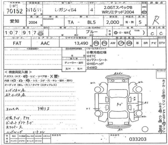 Запчасти и расходники - Бензиновый мотор Subaru 2004 г