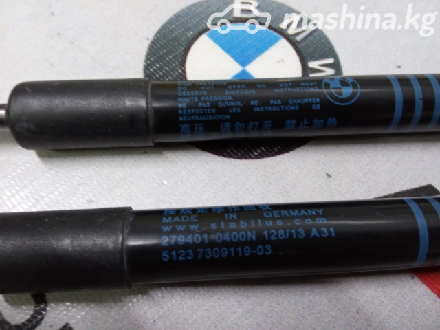 Spare Parts and Consumables - Амортизатор капота к-т (2шт), F10, 51237309119