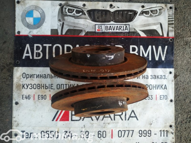 Spare Parts and Consumables - Диски тормозные вентилируемые к-т, E46, 34116864060