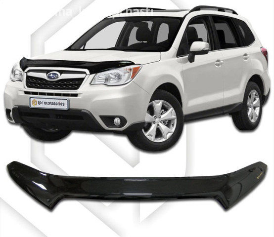 Аксессуары и мультимедиа - Дефлектор капота (exclusive) Subaru Forester