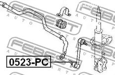 Spare Parts and Consumables - Тяга стабилизатора переднегоMitsubishi Outlander 2.0DI-D/2.2DI-D/2.4 16V 07