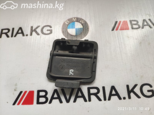 Spare Parts and Consumables - Заглушка буксировочная, E60, 51127119151