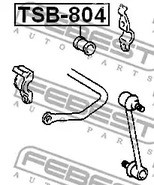 Spare Parts and Consumables - Втулка стабилизатора заднего Toyota Harrier/Lexus RX300 MCU10/15 00-03 FEBE