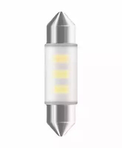 Запчасти и расходники - К-кт ламп LED белая (C5W) 12V 0.5W 6000K SV8.5-8 L=36mm двойной блистер NEO