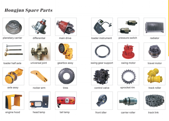 Spare Parts and Consumables - Поддержка загрузчика колес запасные части, 55А0546