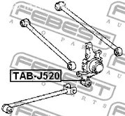 Запчасти и расходники - Сайлентблок продол. рычага зад. подвески Toyota Corolla all 87-97 FEBEST TA