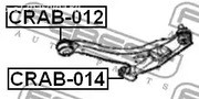 Spare Parts and Consumables - Сайлентблок рычага пер.Chrysler Neon 00-05/Chrysler PT Cruiser 01-07 FEBEST