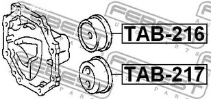 Spare Parts and Consumables - Сайлентблок заднего дифференциала нижний Toyota Mark 2/Chaser/Cresta GX100