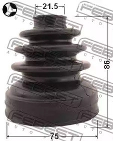 Spare Parts and Consumables - К-кт пыльника ШРУСа внутреннего Nissan Primera P12 01-07 FEBEST 0215P12QG16