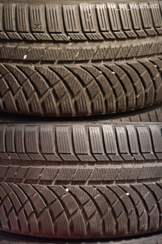 Шины - Разноширокие 245/45 275/40 R18 KUMHO липучки зима