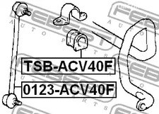 Запчасти и расходники - Втулка стабилизатора переднего d24 Toyota Camry ACV30/MCV30 FEBEST TSBACV40