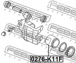 Запчасти и расходники - Поршень суппорта d.48 Toyota Land Cruiser 80/90/120, Suzuki Swift/Vitara 8