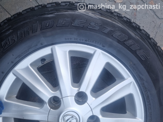 Шины - LEXUS LX570.диски комплект на зимней резине. BRIDGESTONE BLIZZAK