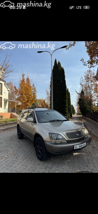 Toyota Harrier I (XU10) Рестайлинг