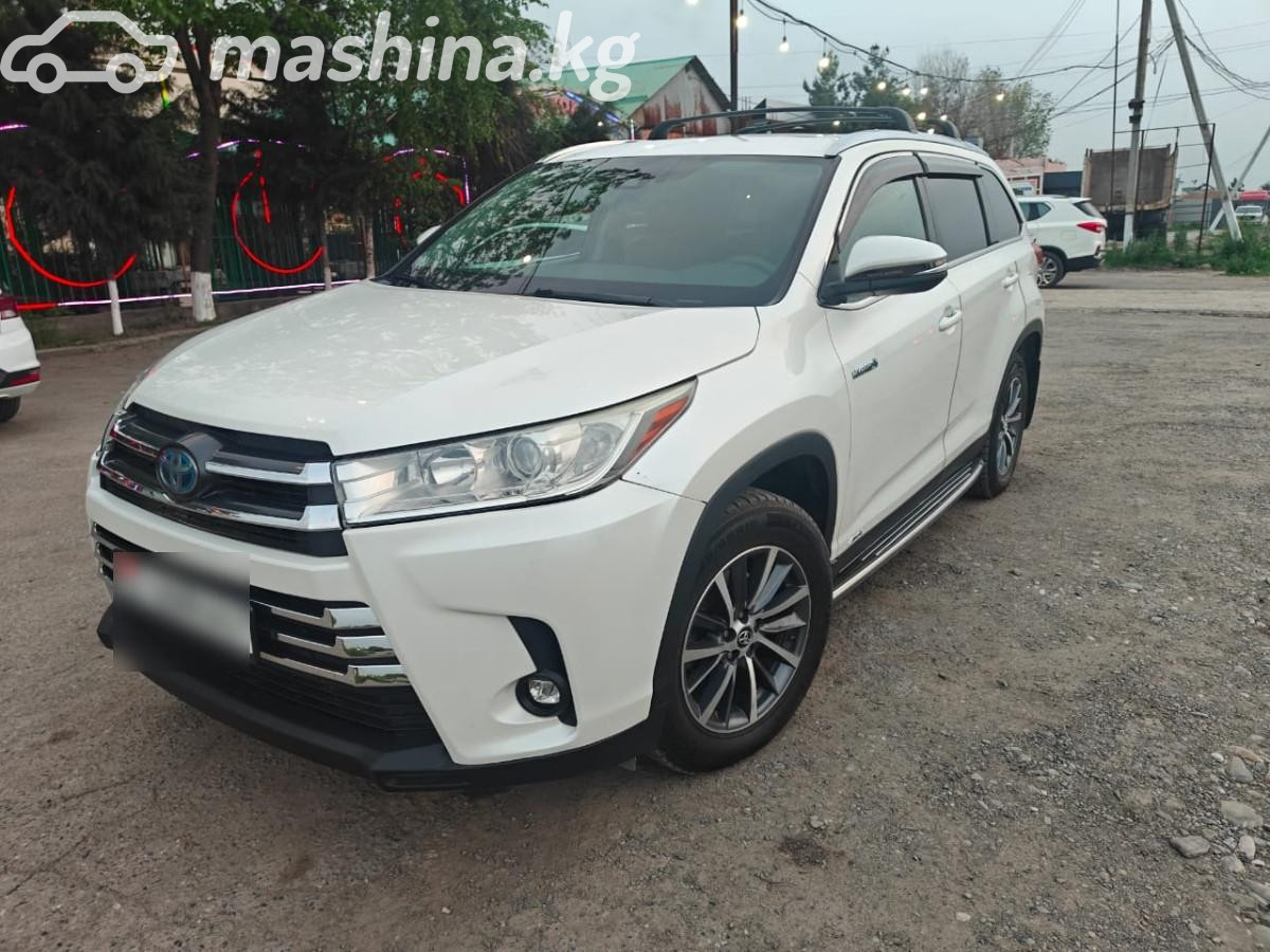 Toyota Highlander III (U50) Рестайлинг