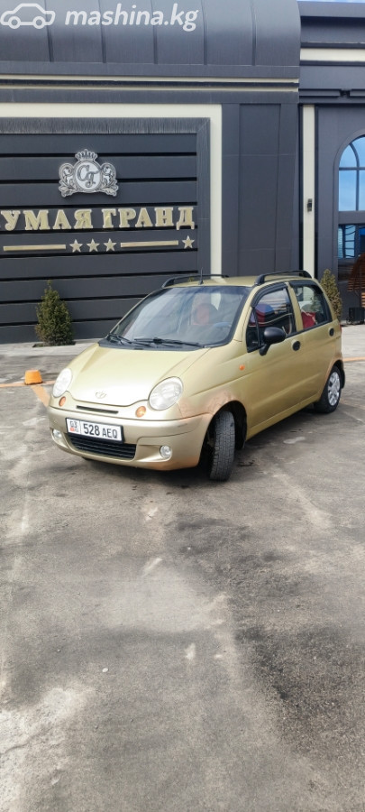 Daewoo Matiz I Рестайлинг