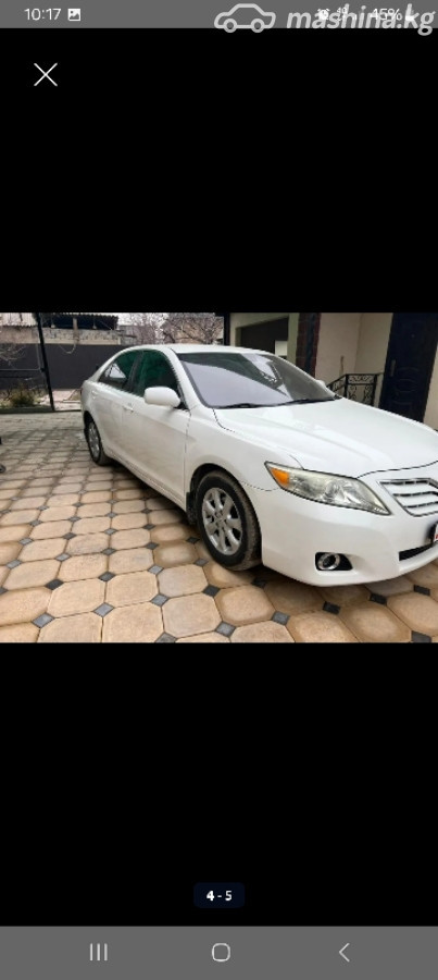Toyota Camry VI (XV40) Рестайлинг