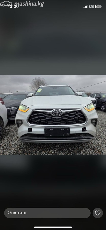 Toyota Highlander IV (U70)