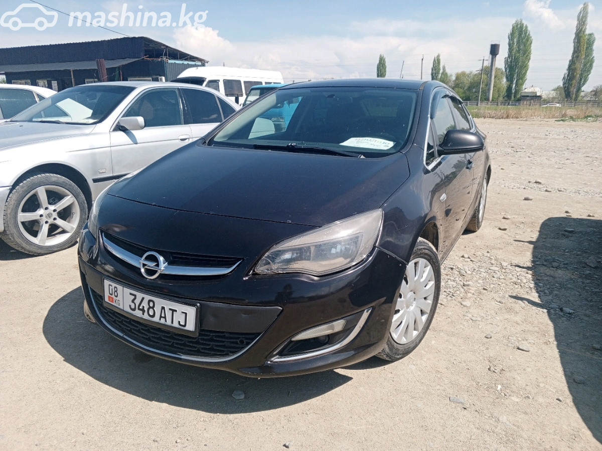 Opel Astra J Рестайлинг