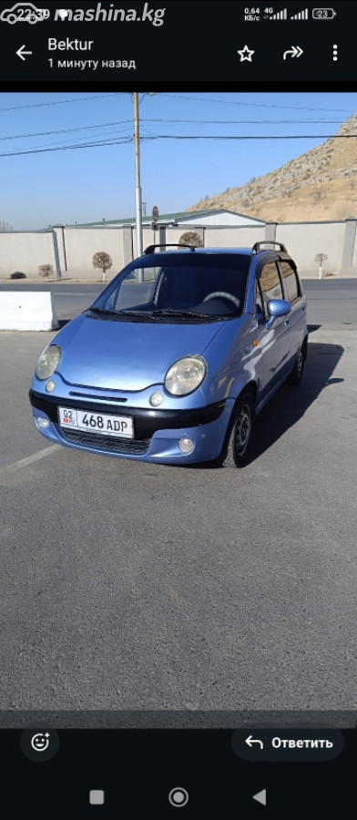 Daewoo Matiz I Рестайлинг